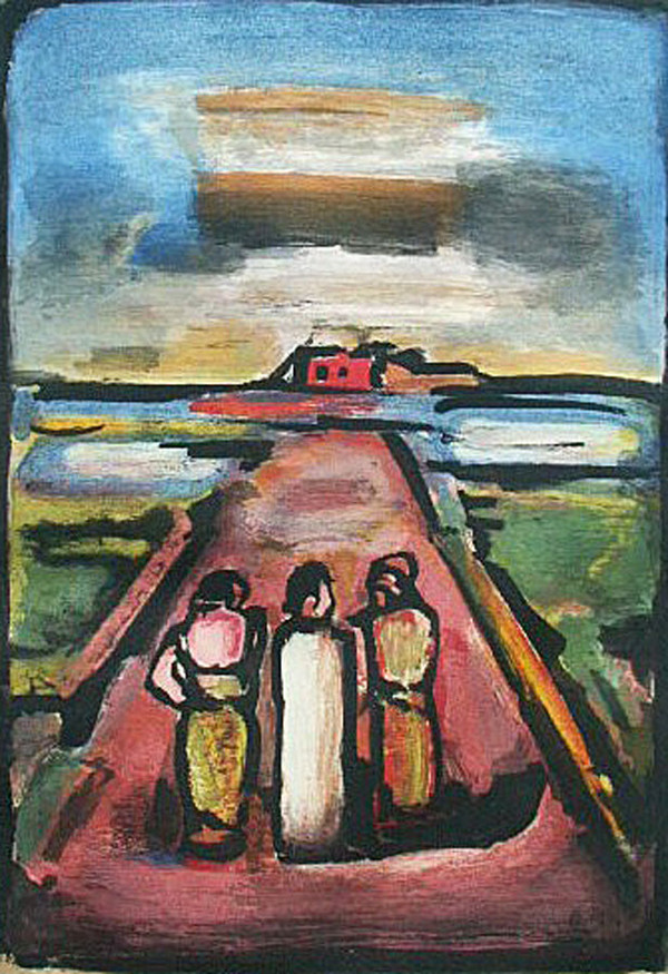 Christ and Disciples George Rouault (1936-1939) National Gallery of Canada